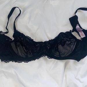 Black lacy SXF bra 38B